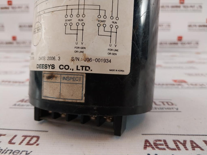 Deesys DVF-011 Panel Meter 110VAC 50/60Hz