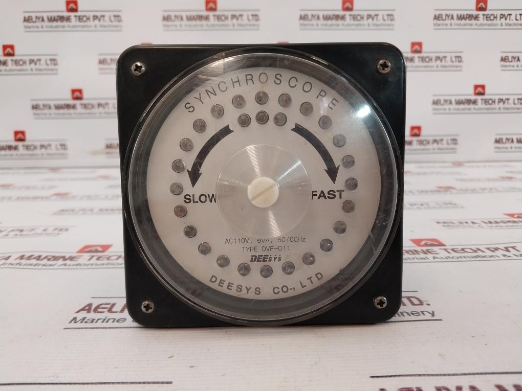 Deesys DVF-011 Panel Meter 110VAC 50/60Hz