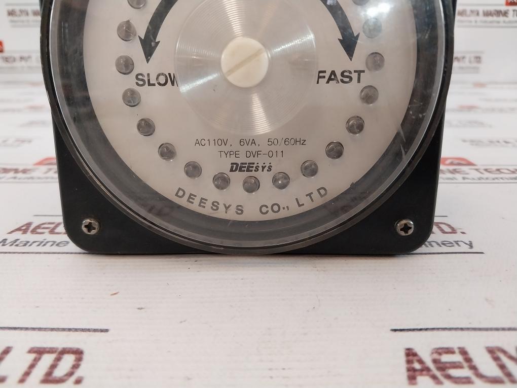 Deesys DVF-011 Panel Meter 110VAC 50/60Hz