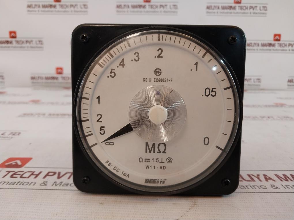 Deesys W11-ad Mega Ohm Insulation Meter Ac110V 50/60Hz Dc 1Ma
