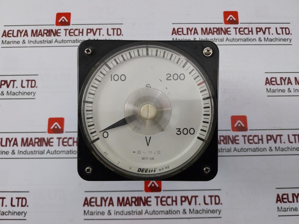Deesys W11-va Panel Board Meter 0-300v Dcgn-5002 60hz Ksc1303