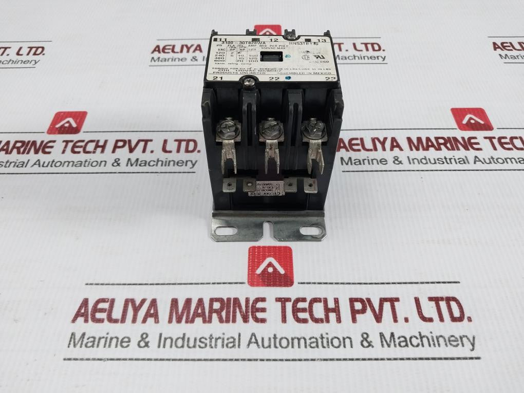Definite-Purpose-Contactor-120vac-50-60hz-Products-Unlimited-3100-30t828wa-3