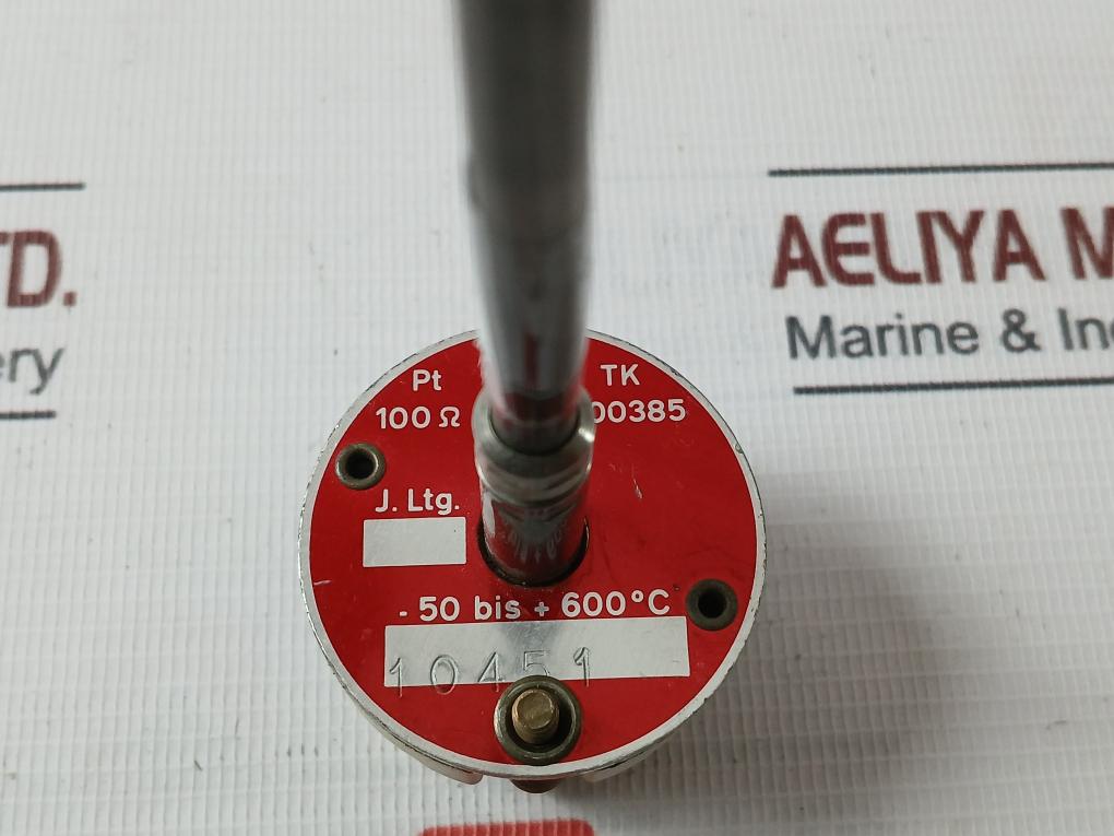 Degussa Pt100 Ω&Resistance Temperature Detector 290 Mm Din 10451