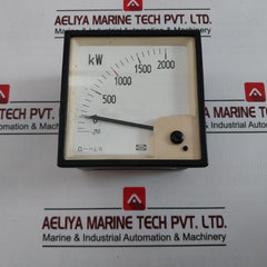 Deif -250-0-2000 Kw Analog Kilowatt Meter 30084-73