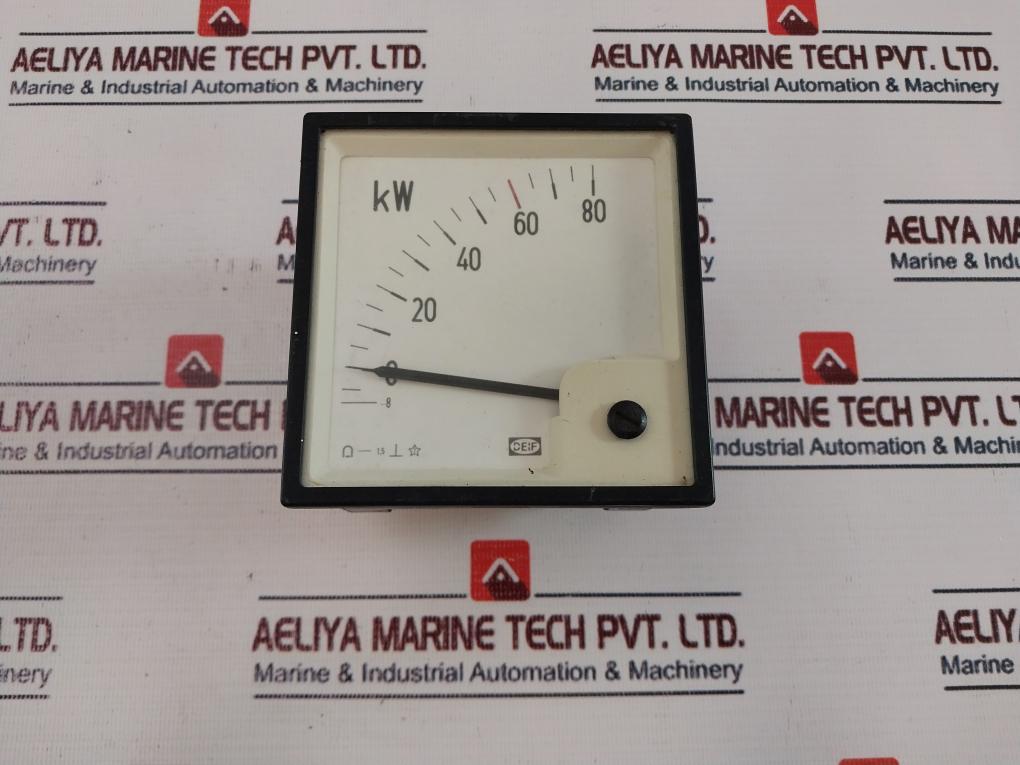 Deif -8 To 80 Kw Wattmeter 150/1A