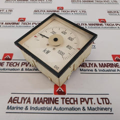 Deif 0-1000 Kw Analog Kw Meter