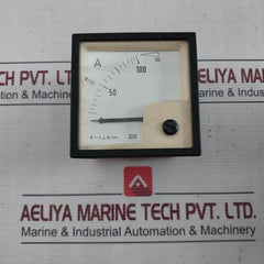 Deif 0-100/500 A Analog Ammeter 5/10A-91