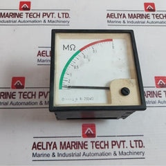 Deif 0-10 MΩ Isolation Monitor Analog Panel Meter 3x175 – 3x530vac
