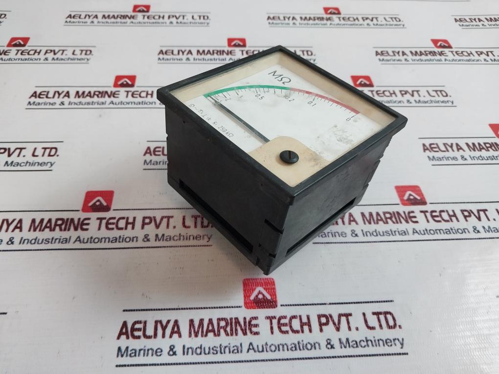 Deif 0-10 MΩ Isolation Monitor Analog Panel Meter 3x175 – 3x530vac