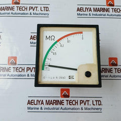 Deif 0-10?M? Isolation Monitor Analog Panel Meter