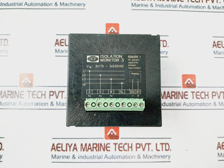 Deif 0-10?M? Isolation Monitor Analog Panel Meter