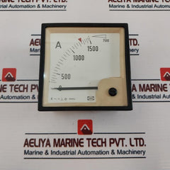 Deif 0-15 Bar 4-20 MA Panel Meter 0-1500/7500 A