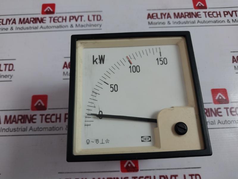 Deif 0-150 Kw Digital Watt Meter 69377.28 400V Din 43807