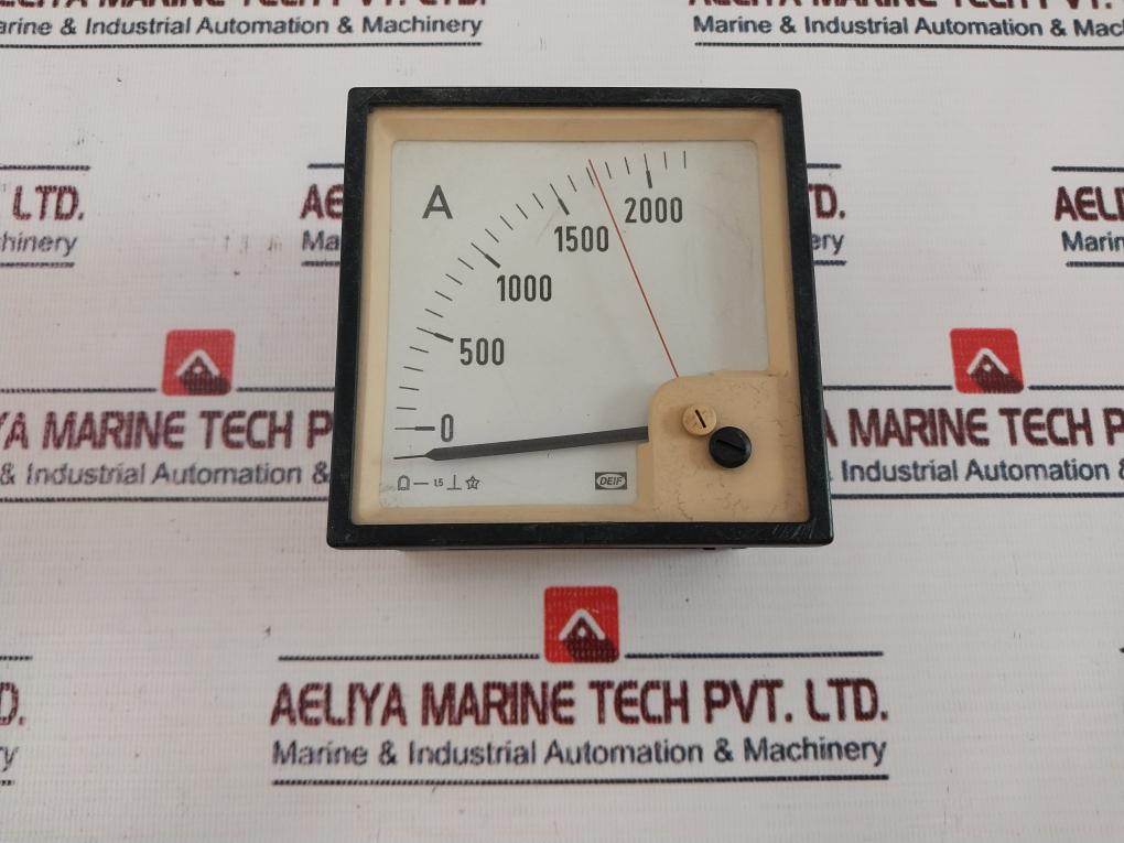 Deif 0-2000A Ammeter