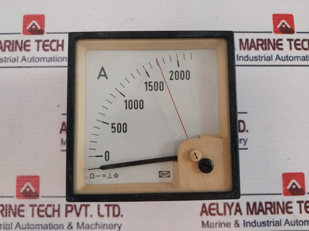 Deif 0-2000A Ammeter