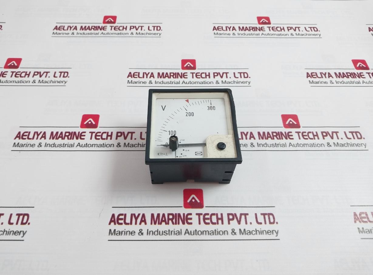 Deif 0-300V Voltmeter 300V Max 1.5 502117