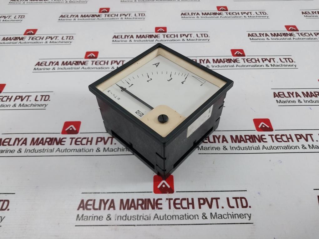 Deif 0-4A / 0-8A Ammeter, Dual Range EQ96-X, 400011368 40, 4/8A