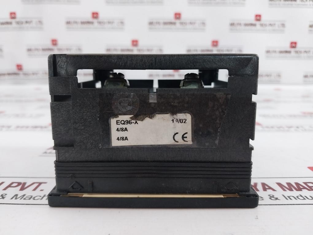 Deif 0-4A / 0-8A Ammeter, Dual Range EQ96-X, 400011368 40, 4/8A