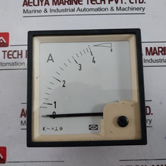 Deif 0-4A / 0-8A Ammeter, Dual Range EQ96-X, 400011368 40, 4/8A