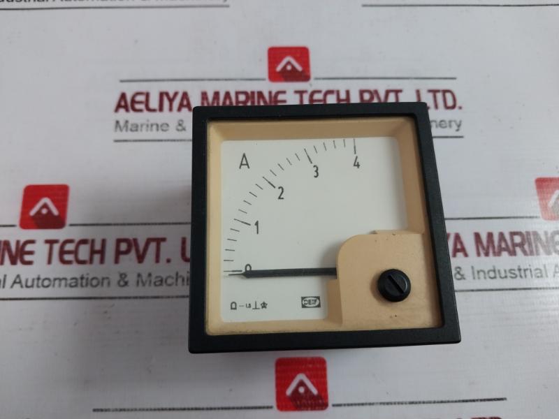 Deif 0-4 A Ammeter 65428-31 60Mv