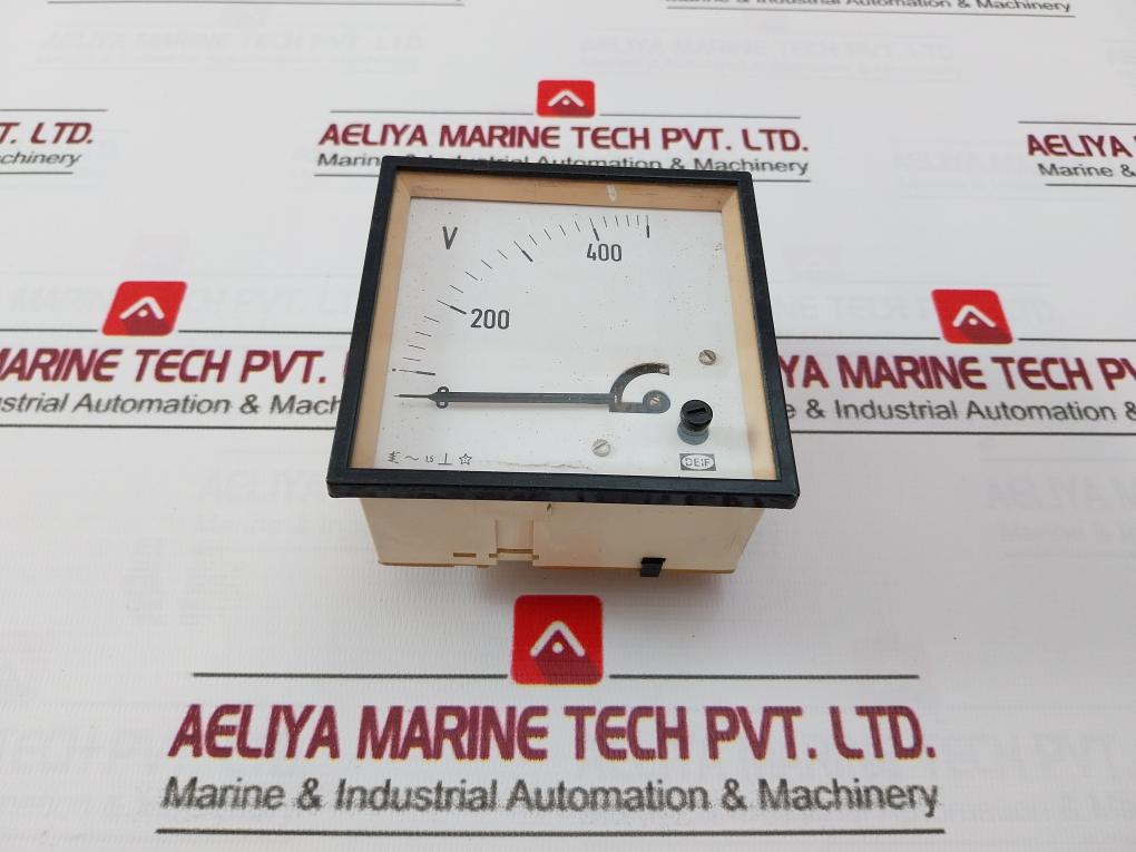 Deif 0-500V Voltmeter DΩC 512A 9W