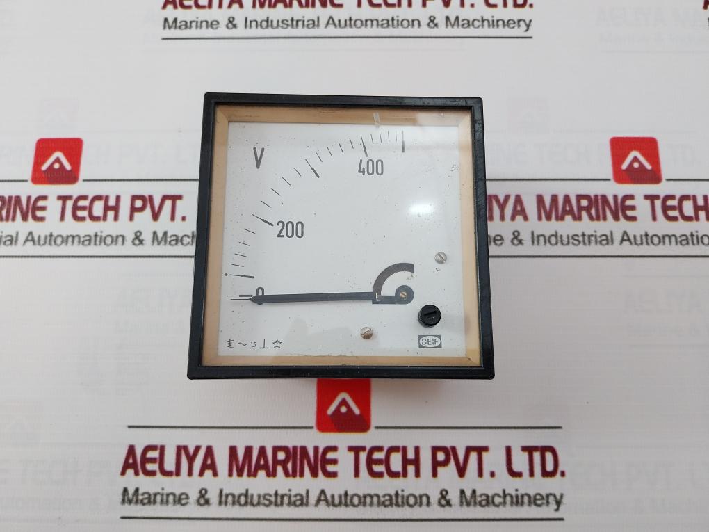 Deif 0-500V Voltmeter DΩC 512A 9W