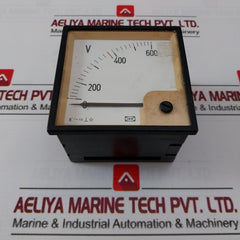 Deif 0-600V Analog Voltmeter 11366-2 -1.5