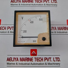 Deif 0-600V Analog Voltmeter 11366-2 -1.5