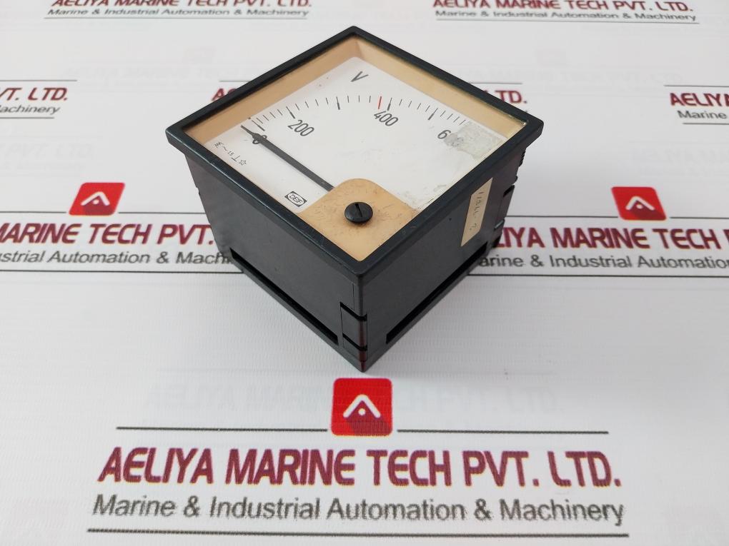 Deif 0-600V Analog Voltmeter 11366-2 -1.5