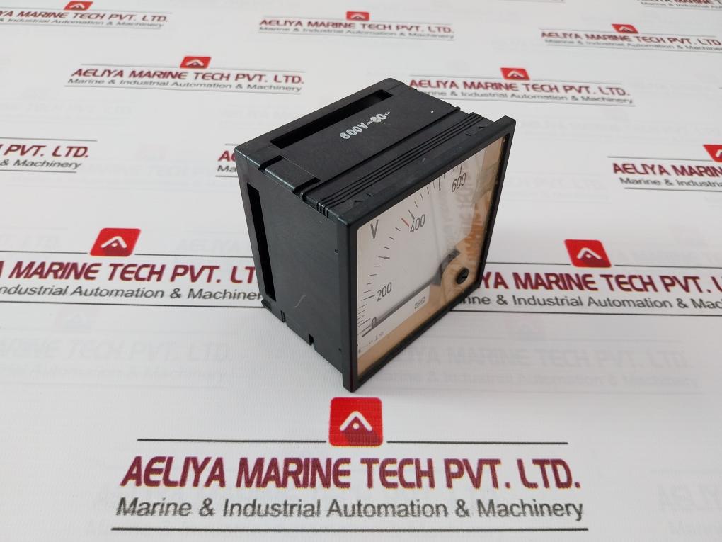 Deif 0-600V Analog Voltmeter 11366-2 -1.5