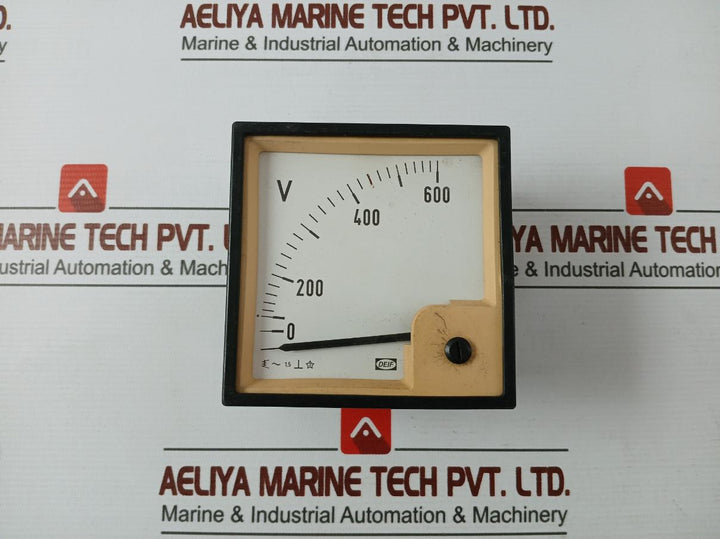 Deif 0-600V Analogue Voltmeter