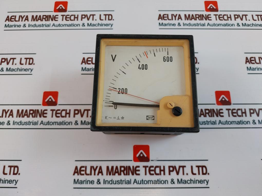 Deif 0-600V Volt Meter