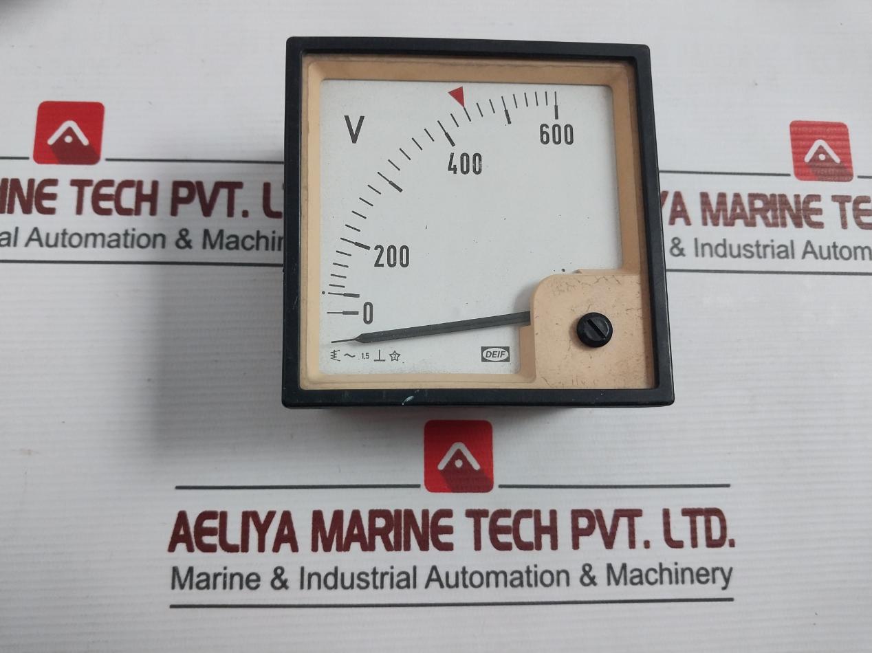 Deif 0-600 V Voltmeter