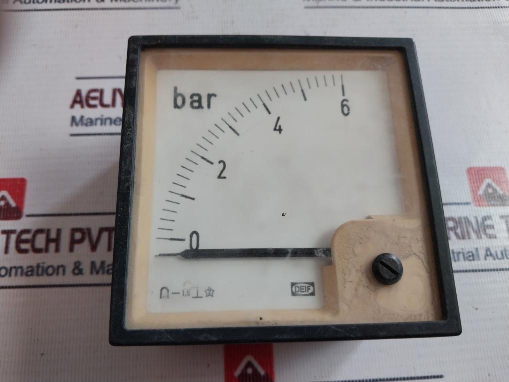 Deif 0-6 Bar Analog Bar Meter