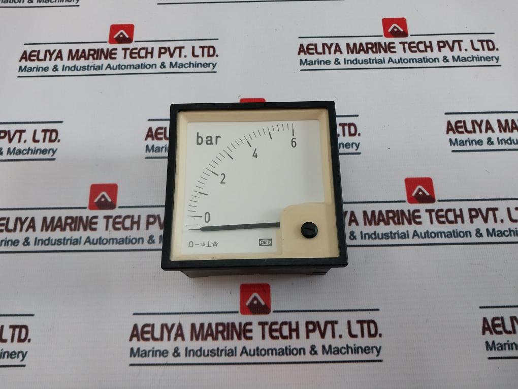 Deif 0-6 Bar Analog Bar Meter 29182-6