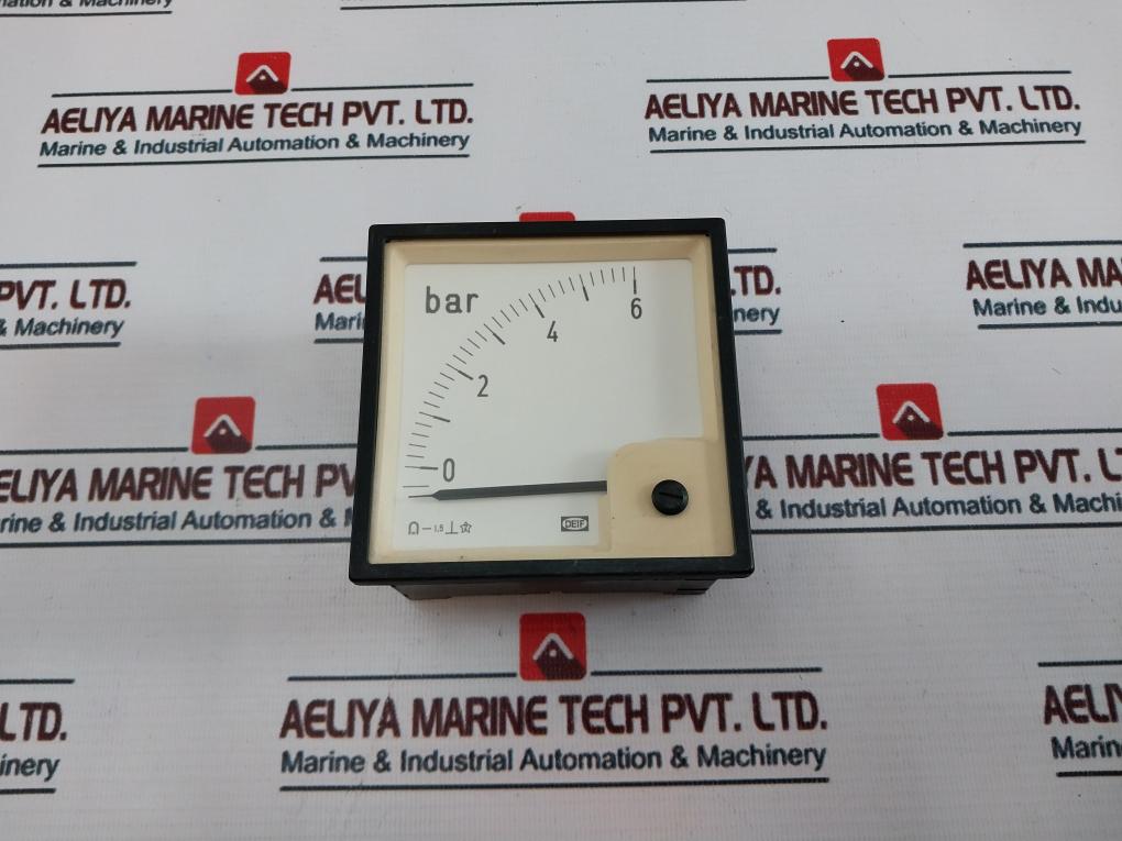 Deif 0-6 BAR Analog Bar Meter 29182-6