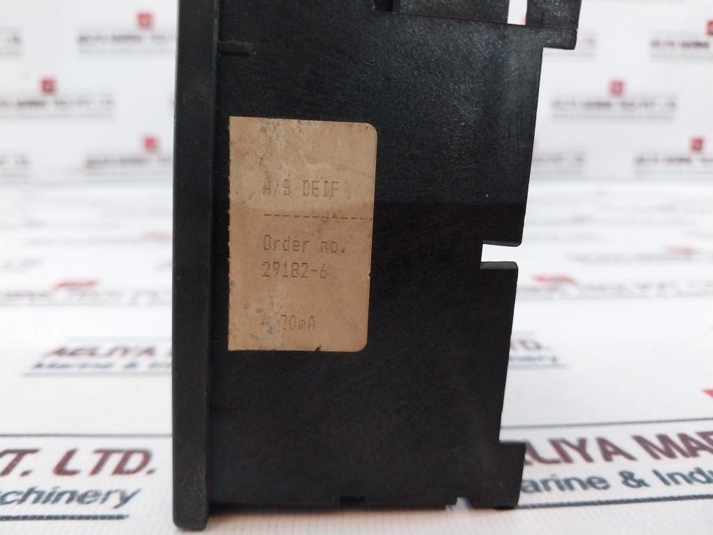 Deif 0-6 Bar Analog Bar Meter 29182-6