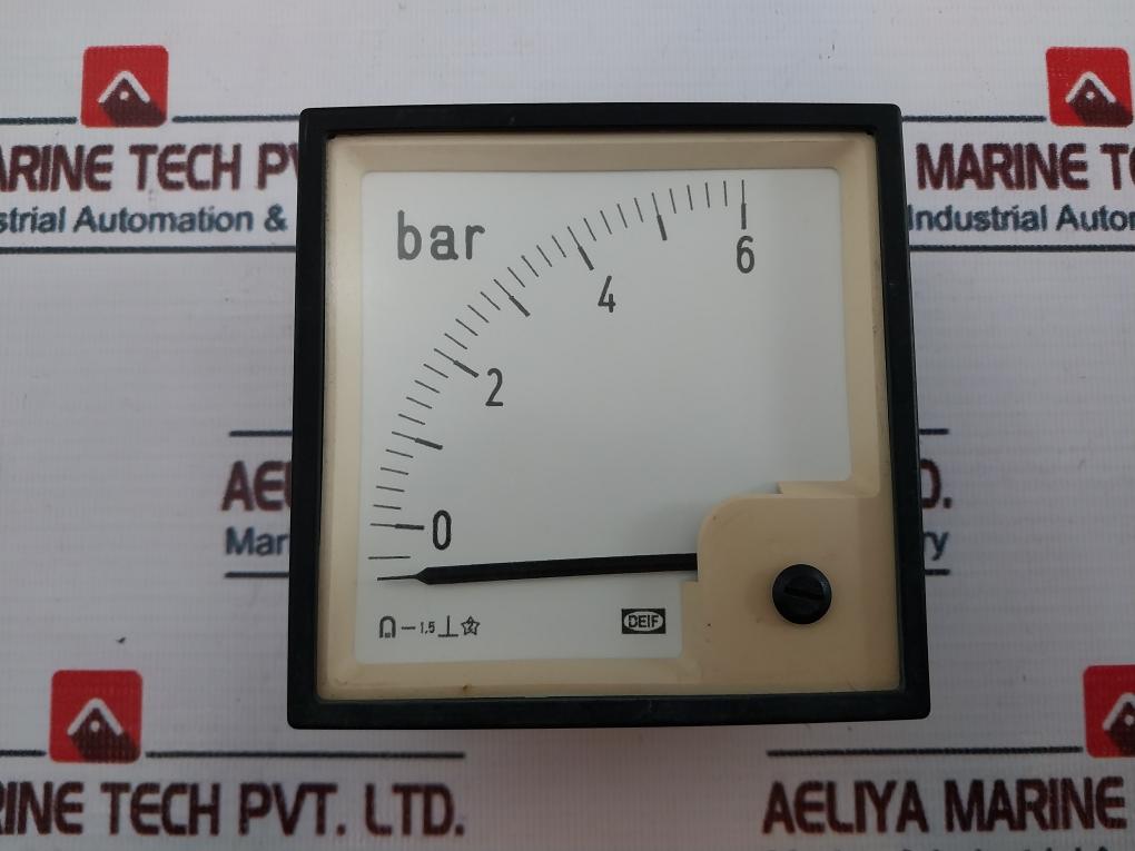 Deif 0-6 Bar Analog Bar Meter 29182-6