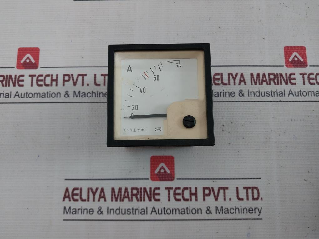 Deif 0-75/375 A Ammeter 5/10A-91