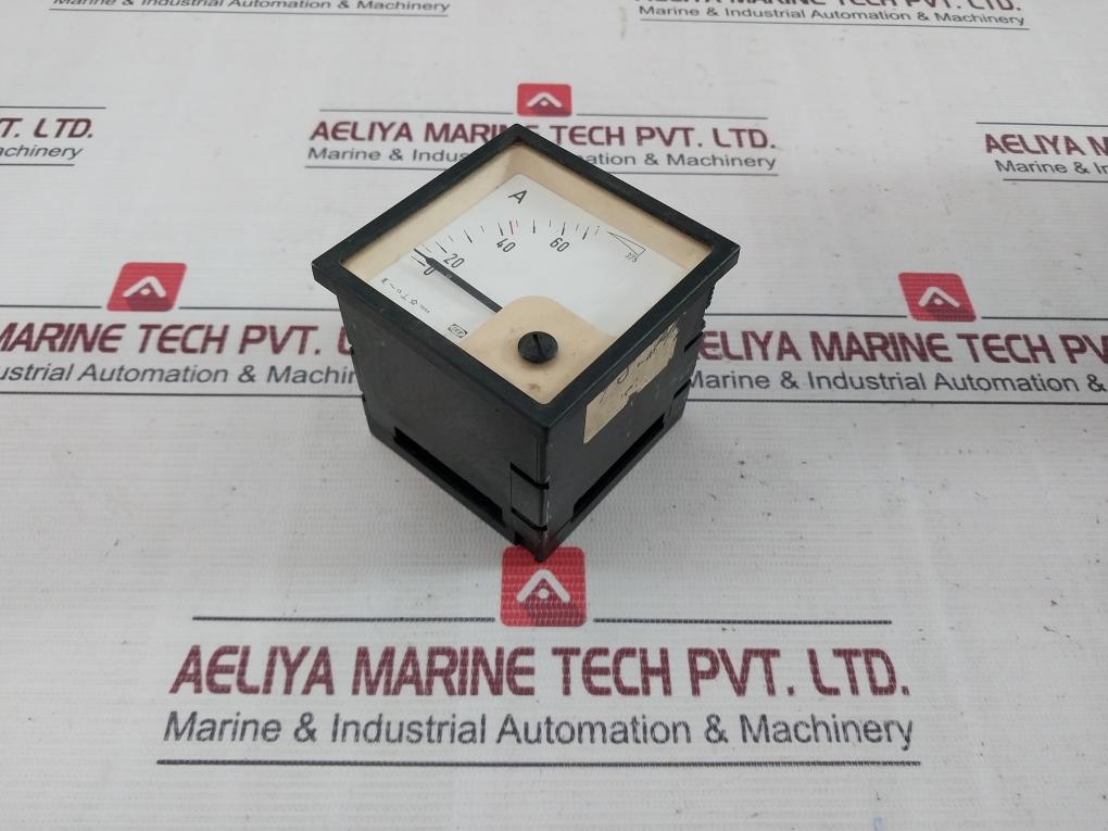 Deif 0-75/375 A Analog Ammeter