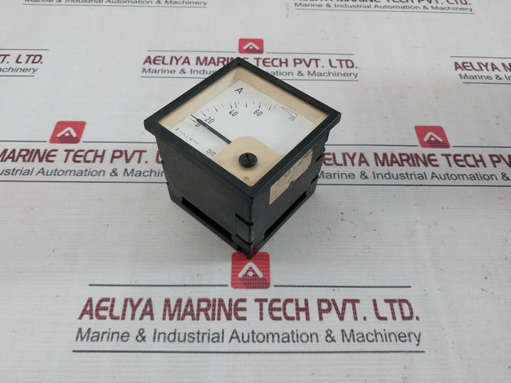 Deif 0-75/375 A Analog Ammeter