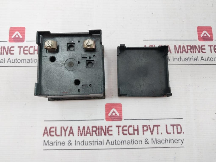 Deif 0-75/375 A Analog Ammeter