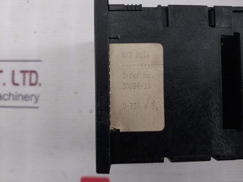 Deif 0-75/375A Analog Ammeter 30084-10