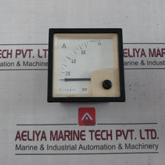 Deif 0-75/375 A Analog Ammeter 5/10A-91