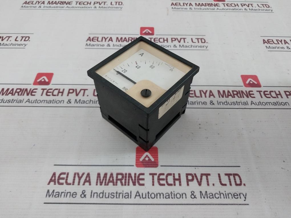 Deif 0-75/375 A Analog Ammeter 5/10A-91