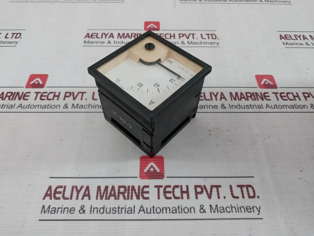 Deif 0-75/375 A Analog Ammeter 5/10A-91
