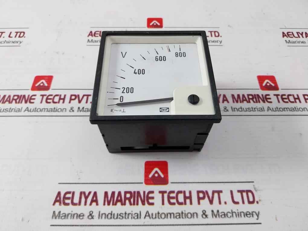 Deif 0-800V Voltmeter 1.5 600Vmax