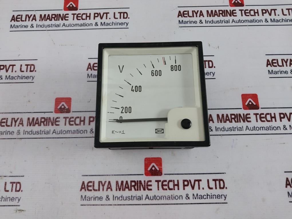 Deif 0-800v Voltage Meter Rotary Instrument Eq96-x