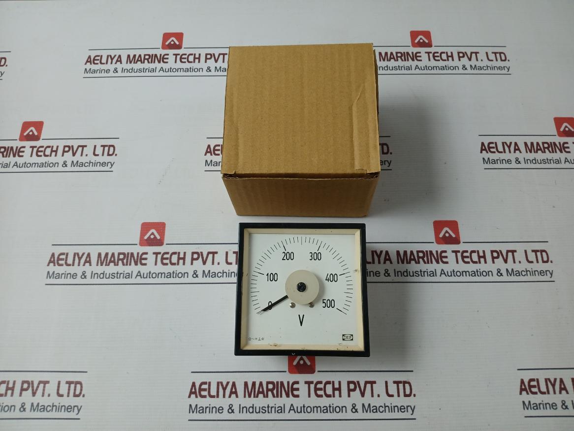 Deif 0 To 500 V Voltage Meter