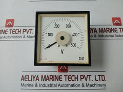 Deif 0 To 500 V Voltage Meter